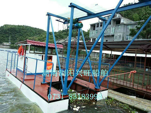 水葫蘆-水域垃圾清理船-環保船-清漂船